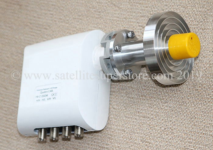 Invacom Feehorn with quatro LNB