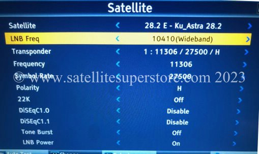 Labgear Combo Sky Q satellite meter