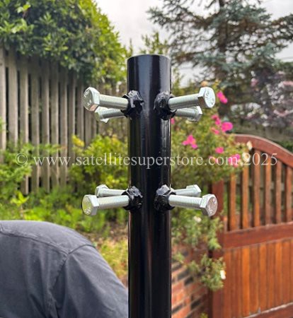 Starlink custom wall mount.